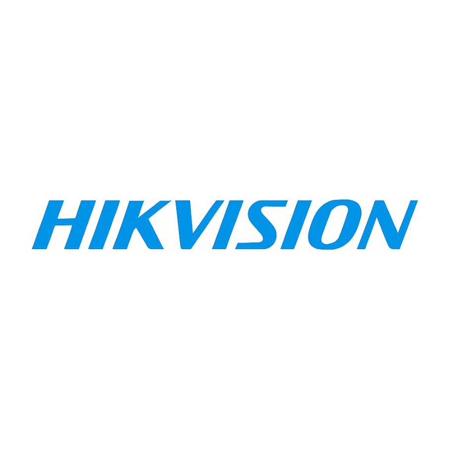 Blauw Hikvision logo – beveiligingscamera’s en videobewaking technologie